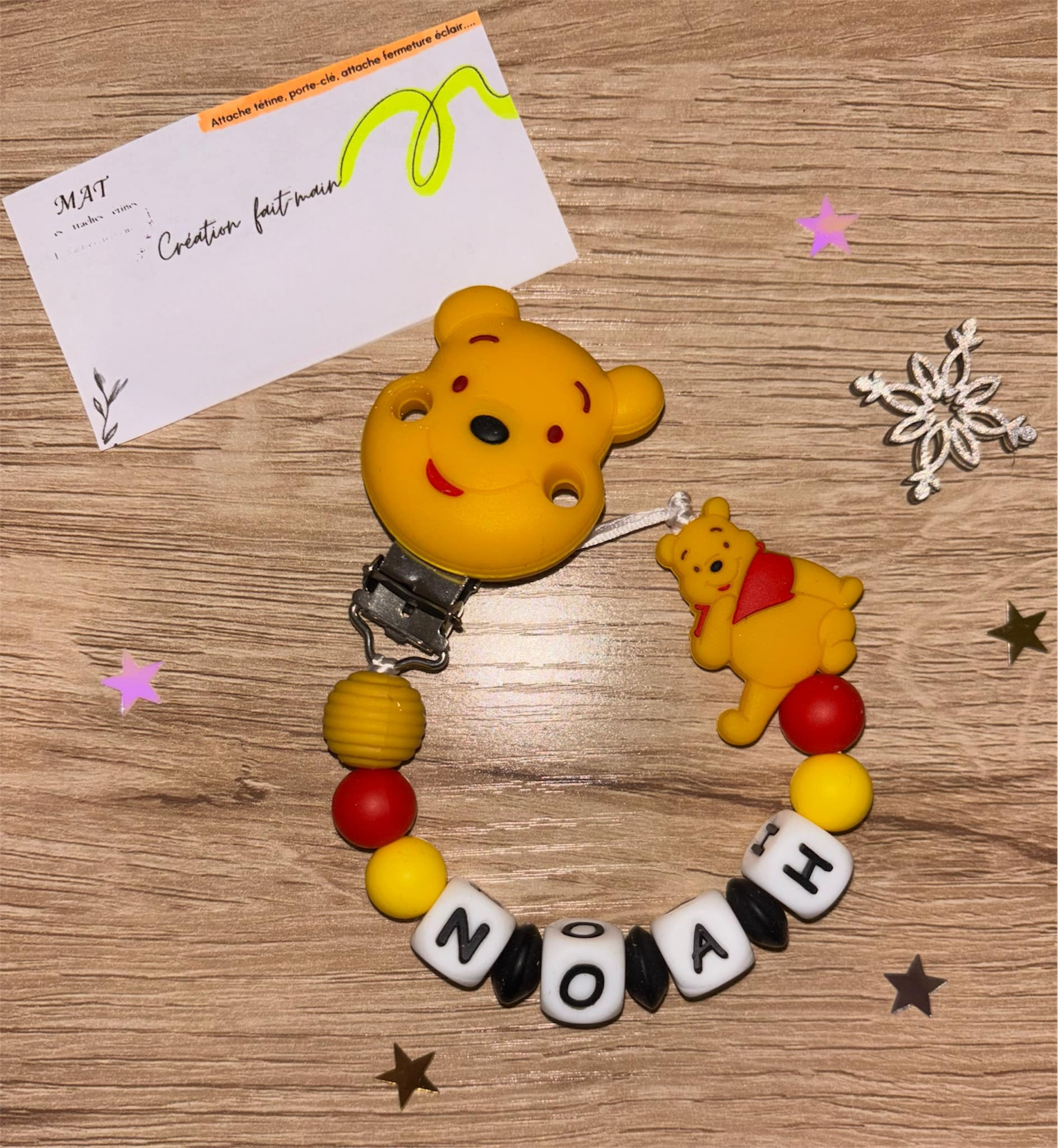 Attache tétine Winnie