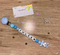 Attache tétine AVEC prénom et motif
