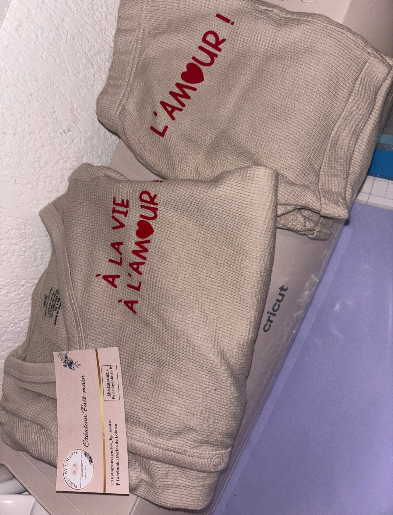 Ensemble bébé personnalisé 👶🏼